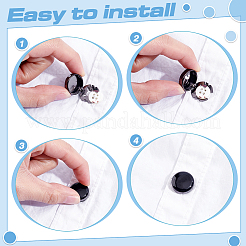 10Pcs Brass Cufflinks&nbsp;BUTT-ME0001-39