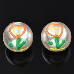 ABS Plastic Imitation Pearl Beads&nbsp;KY-N015-98