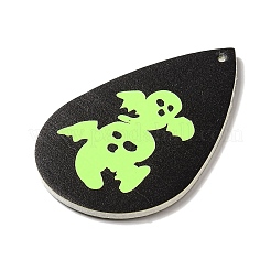 Halloween Imitation Leather Pendants&nbsp;FIND-K017-04D-04