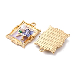 Alloy Enamel Pendants&nbsp;FIND-M060-05G
