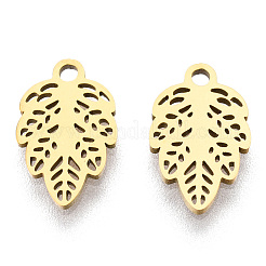 304 Stainless Steel Pendants&nbsp;STAS-E186-09G