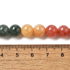 Dyed Natural Malaysia Jade Beads Strands&nbsp;G-G021-02B-21