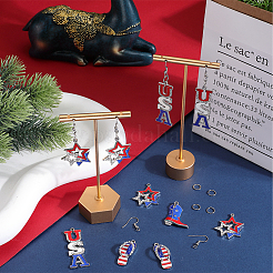DIY Independence Day Earring Making Kit&nbsp;DIY-SC0022-75