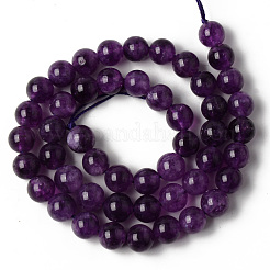 Natural Quartz Beads Strands&nbsp;G-R479-8mm-07