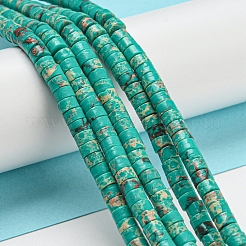 Synthetic Imperial Jasper Dyed Beads Strands&nbsp;G-D077-D01-02D