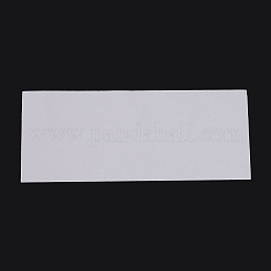Plastic Necklace Chain Adhesive Pouch for Necklace Display Cards&nbsp;LS-AJEW-P088-01C