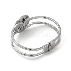 Rack Plating Brass Bangle Making&nbsp;KK-K277-10P