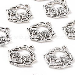 Tibetan Style Alloy Pendants&nbsp;PALLOY-R134-09B-RS