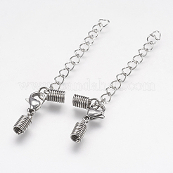 Tarnish Resistant 304 Stainless Steel Chain Extender&nbsp;STAS-K166-15P-A
