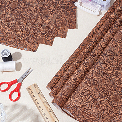 1 Yard Phoenix Pattern PVC Leather Fabric&nbsp;DIY-HY0003-38C