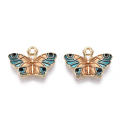 Alloy Enamel Pendants&nbsp;ENAM-N055-014F-NR
