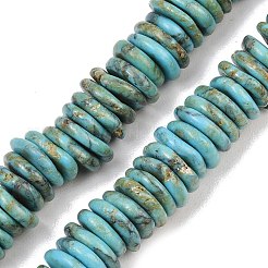 Graduated Synthetic Turquoise Beads Strands&nbsp;G-A237-01D