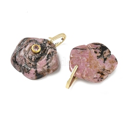 Natural Rhodonite Carved Pendants&nbsp;GG-CBAF4FB-01G-06
