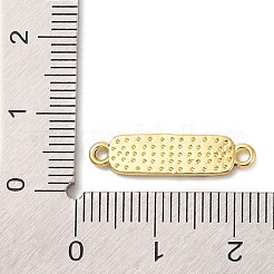 Beach Theme Rack Plating Brass Rectangle Connector Charms&nbsp;KK-P261-08A-G13