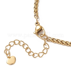 304 Stainless Steel Wheat Chain Bracelet Making&nbsp;AJEW-JB01472