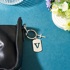 1Pc Stainless Steel Keychains&nbsp;KEYC-TADJ0001-08V