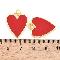 Brass Enamel Pendants&nbsp;KK-CBA5CB0-15G