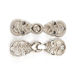 Alloy Snap Lock Clasps&nbsp;FIND-WH0108-20P