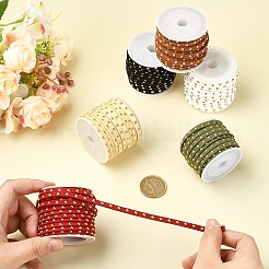6 Rolls 6 Colors Faux Suede Cord&nbsp;LW-YW0001-04