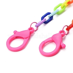 Personalized Acrylic Cable Chain Necklaces&nbsp;NJEW-JN02899-05