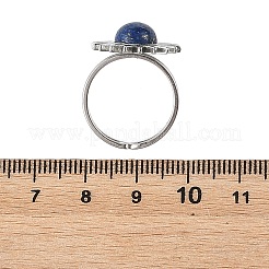 Stainless Steel Cuff Open Rings&nbsp;RJEW-JR01078-02