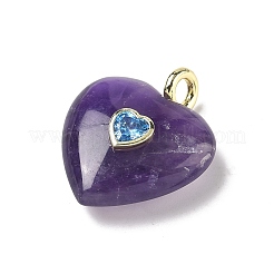 Natural Amethyst Pendants&nbsp;G-C274-04F