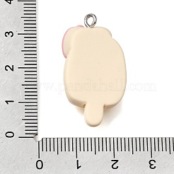 Opaque Resin Imitation Food Pendants&nbsp;RE-CBAA178-02P