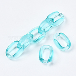 Transparent Acrylic Linking Rings&nbsp;TACR-Q275-001A