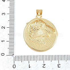 Brass Pendants&nbsp;KK-I453-02G-02