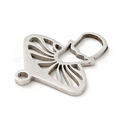 Non-Tarnish 201 Stainless Steel Pendants&nbsp;STAS-E015-10P