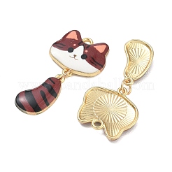 Printed Alloy Pendants&nbsp;ENAM-K076-45G-04