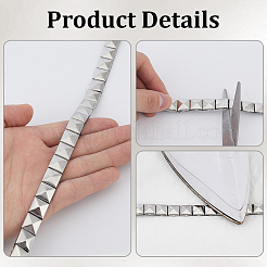 2.4 Yards 201 Stainless Steel Nailhead Trim&nbsp;OCOR-GF0006-16