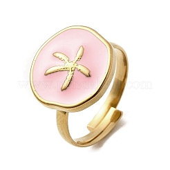 304 Stainless Steel Cuff Rings&nbsp;RJEW-A077-03G-02