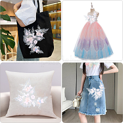 Polyester Embroidery Lace Sewing Ornaments&nbsp;DIY-WH2031-077A-01