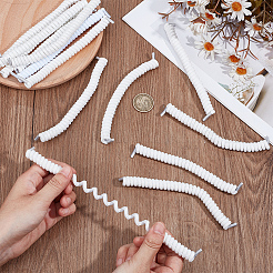 14Pcs Polyester & Rubber Latex Thread Spring Shoelaces&nbsp;AJEW-OC0014-60C
