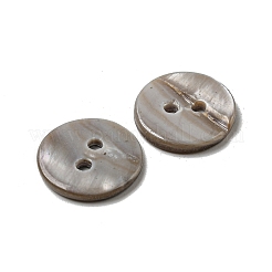 Freshwater Shell Buttons&nbsp;SHEL-C005-01B-04