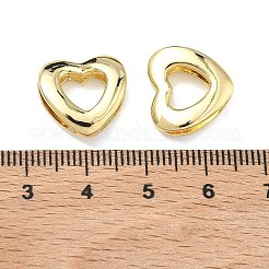 Brass Heart Linking Rings&nbsp;KK-B170-17G