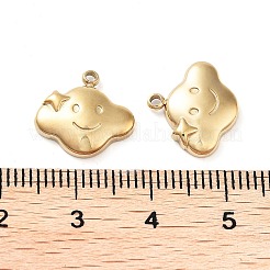 304 Stainless Steel Pendants&nbsp;STAS-L022-363G
