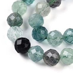 Natural Fluorite Beads Strands&nbsp;G-T140-19C