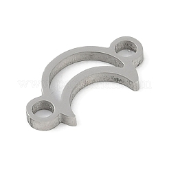 Non-Tarnish 304 Stainless Steel Connector Charms&nbsp;STAS-L279-014P
