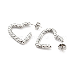 Non-Tarnish 304 Stainless Steel Stud Earring&nbsp;EJEW-C067-14P