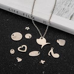 Tarnish Resistant Stainless Steel Pendants&nbsp;STAS-MSMC001-1
