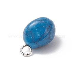 Crackle Opaque Acrylic Beads&nbsp;PALLOY-JF03800-02