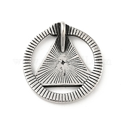 Sigil of Lucifer 304 Stainless Steel Evil Satan Pendants&nbsp;STAS-P309-19AS