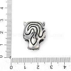 304 Stainless Steel European Beads&nbsp;STAS-Z097-15AS