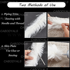2M Imitation Rex Rabbit Fur Chenille Stick&nbsp;DIY-CY0001-95B