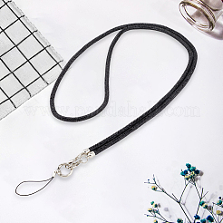 Zinc Alloy Resin Universal Cell Phone Strap Crossbody Neck Strap Phone Charms&nbsp;AJEW-WH20067-051P-01