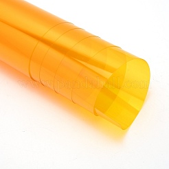Clear Glitter PEC Vinyl Fabrics cellophane&nbsp;DIY-WH0223-04E