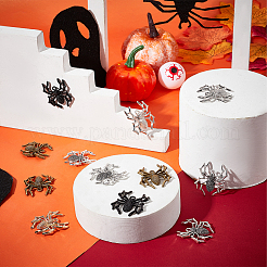 20Pcs 5 Colors Halloween Alloy Pendants&nbsp;FIND-PH0004-97