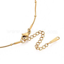 1MM 304 Stainless Steel Satellite Chain Necklaces&nbsp;NJEW-N058-07A-G